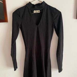 Black Long Sleeved Dress
